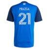 Matt Miazga FC Cincinnati adidas 2025 Orange and Blue Legacy Kit Replica Player Jersey - Blue - Detail View