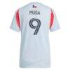 Petar Musa FC Dallas adidas Women's 2025 The Inferno Kit Replica Player Jersey - - Detail View