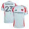 Logan Farrington FC Dallas adidas 2025 The Inferno Kit Authentic Player Jersey - - Front View