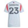 Logan Farrington FC Dallas adidas Women's 2025 The Inferno Kit Replica Player Jersey - - Detail View