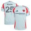 Sebastien Ibeagha FC Dallas adidas 2025 The Inferno Kit Authentic Player Jersey - - Front View