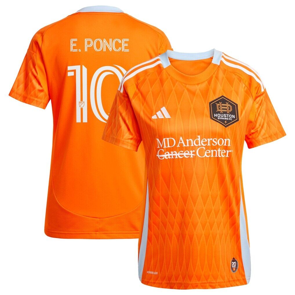 Ezequiel Ponce Houston Dynamo FC adidas Women's 2025 Season 20 Replica Player Jersey