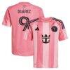 Luis Suárez Inter Miami CF adidas Youth 2025 Euforia Replica Player Jersey - - Front View