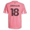 Jordi Alba Inter Miami CF adidas Youth 2025 Euforia Replica Player Jersey - - Detail View