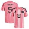 Sergio Busquets Inter Miami CF adidas Youth 2025 Euforia Replica Player Jersey - - Front View