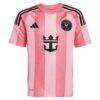 Sergio Busquets Inter Miami CF adidas Youth 2025 Euforia Replica Player Jersey - - Side View