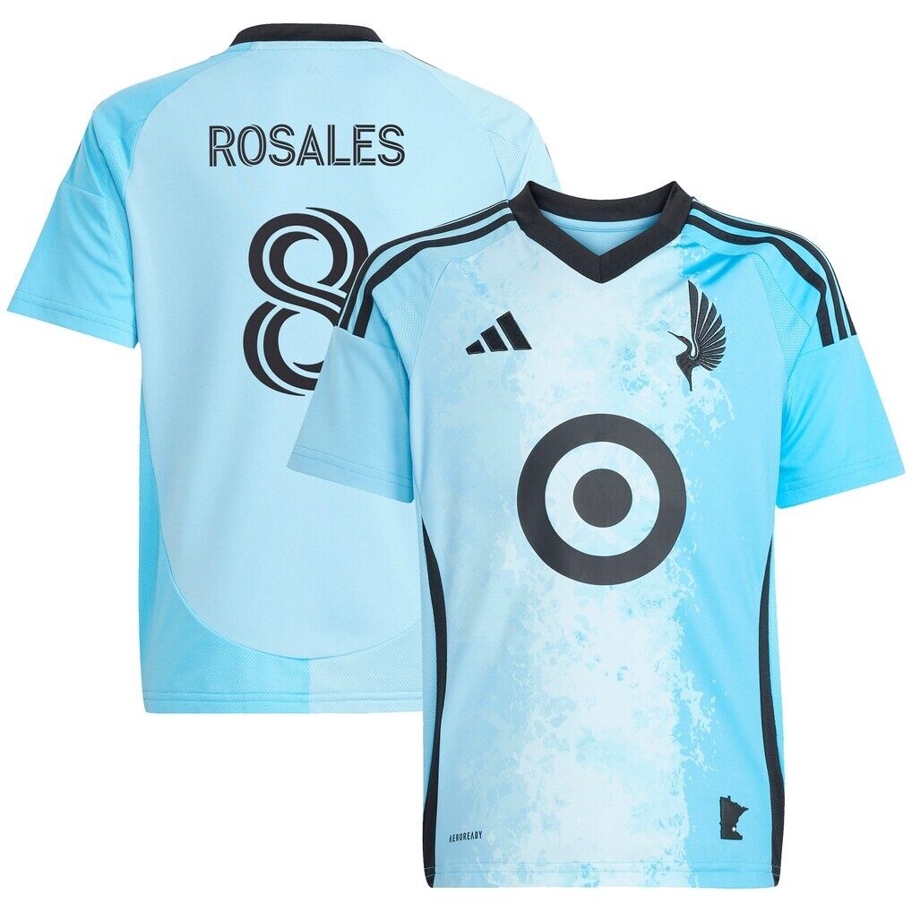 Joseph Rosales Minnesota United FC adidas Youth 2025 CONVERGENCE Replica Player Jersey