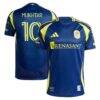 Hany Mukhtar Nashville SC adidas 2025 The Heart Of Nashville Kit Authentic Player Jersey - Navy - Front View