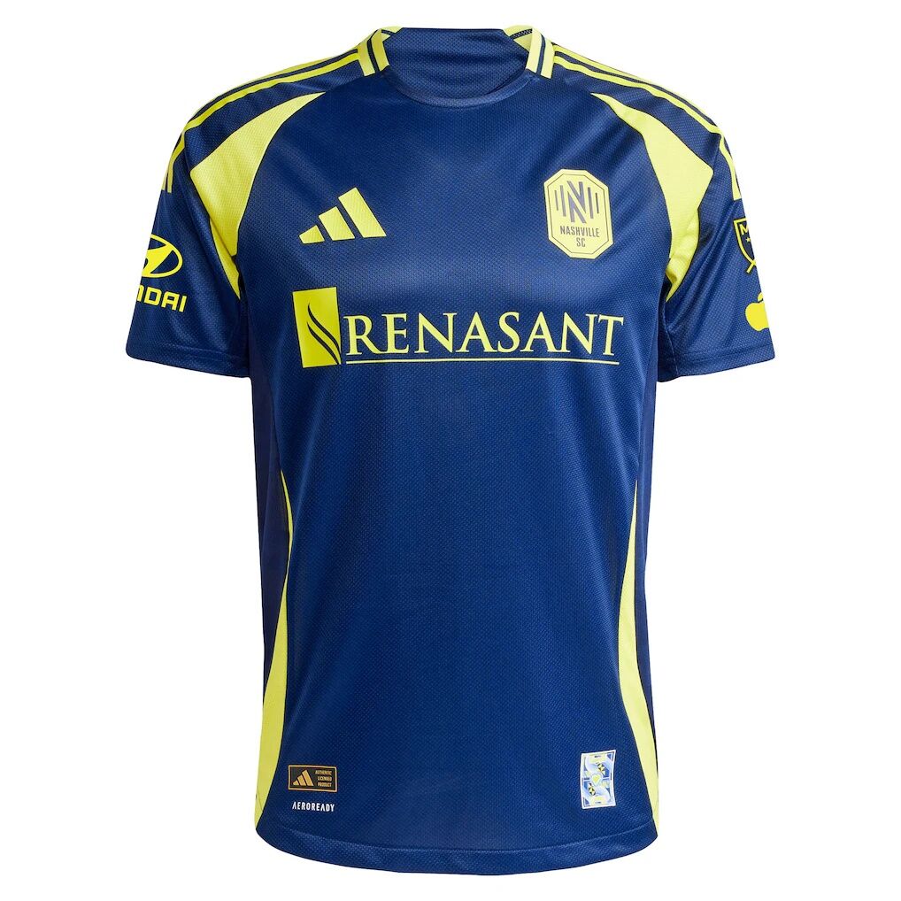 Hany Mukhtar Nashville SC adidas 2025 The Heart Of Nashville Kit Authentic Player Jersey