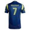 Gastón Brugman Nashville SC adidas 2025 The Heart Of Nashville Kit Authentic Player Jersey - Navy - Detail View