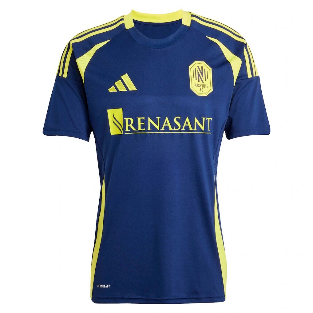 Gastón Brugman Nashville SC adidas 2025 The Heart of Nashville Kit Replica Player Jersey