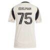 Daniel Edelman New York Red Bulls adidas Women's 2025 Stone Kit Replica Player Jersey - - Detail View