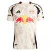 Eric Maxim Choupo-Moting New York Red Bulls adidas 2025 Stone Kit Authentic Player Jersey - Tan - Side View