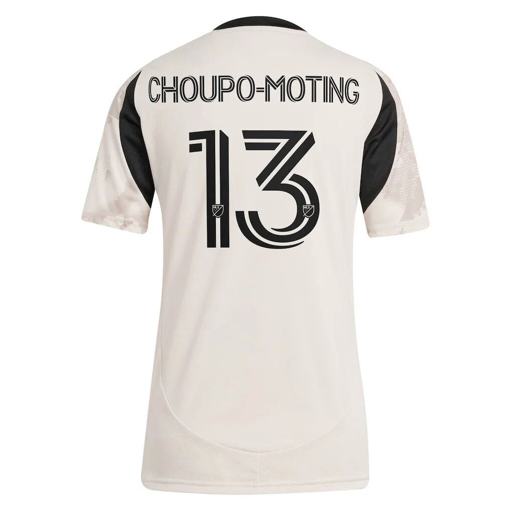 Eric Maxim Choupo-Moting New York Red Bulls adidas Women's 2025 Stone Kit Replica Player Jersey - Tan