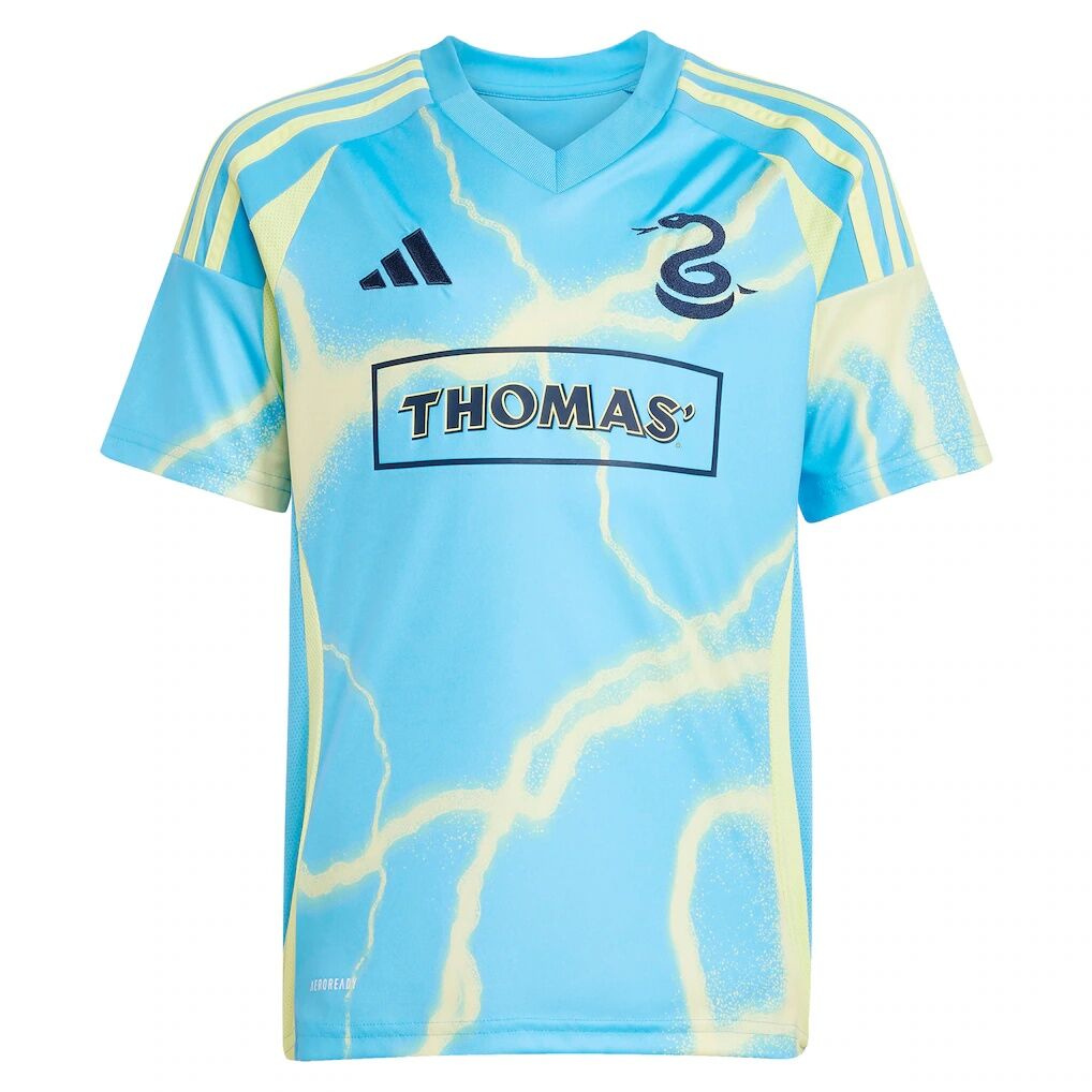 Daniel Gazdag Philadelphia Union adidas Youth 2025 The Voltage Kit Replica Player Jersey