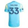Quinn Sullivan Philadelphia Union adidas 2025 The Voltage Kit Authentic Player Jersey - Blue - Detail View