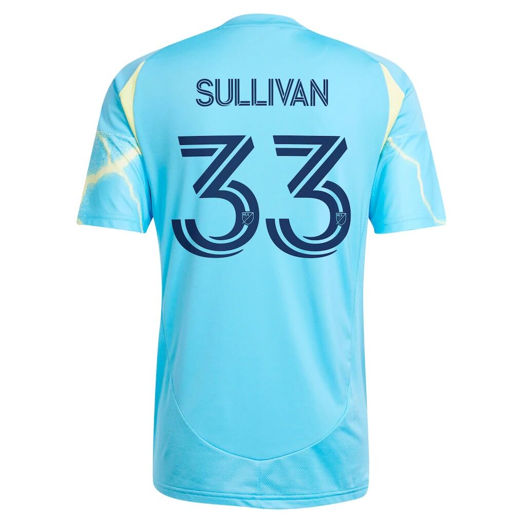 Quinn Sullivan Philadelphia Union adidas 2025 The Voltage Kit Replica Player Jersey
