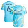 Cavan Sullivan Philadelphia Union adidas 2025 The Voltage Kit Authentic Player Jersey - Blue - Front View