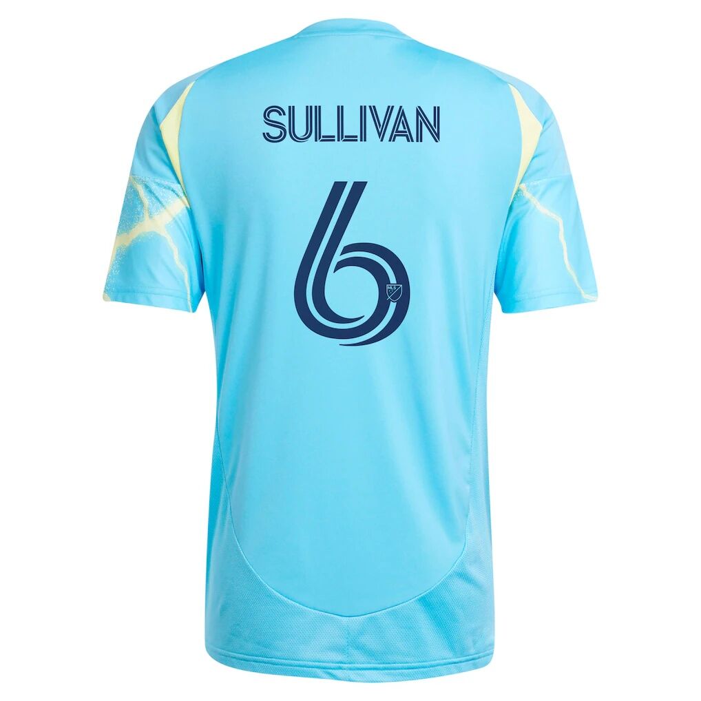 Cavan Sullivan Philadelphia Union adidas 2025 The Voltage Kit Replica Player Jersey