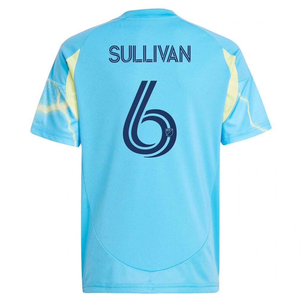 Cavan Sullivan Philadelphia Union adidas Youth 2025 The Voltage Kit Replica Player Jersey