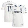 Hirving Lozano San Diego FC adidas 2025 Woven Into One Authentic Player Jersey - White - Front View