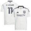 Hirving Lozano adidas Youth 2025 Woven Into One Replica Player Jersey - White - Front View