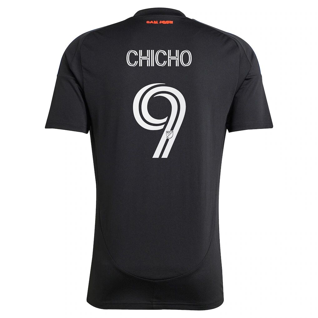 Cristian Arango San Jose Earthquakes adidas 2025 Headliner Replica Player Jersey
