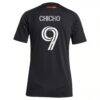Cristian Arango San Jose Earthquakes adidas Women's 2025 Headliner Replica Player Jersey - Black - Detail View