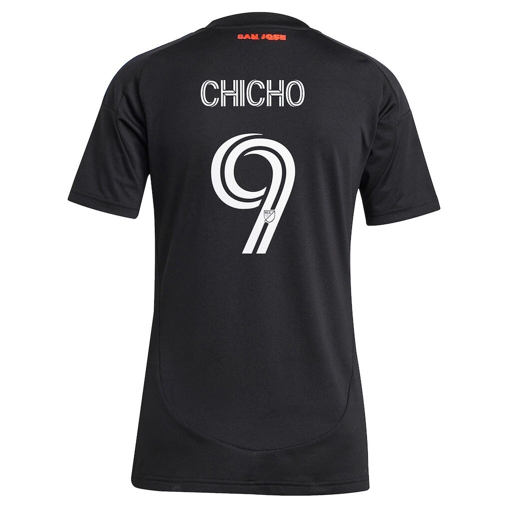 Cristian Arango San Jose Earthquakes adidas Women's 2025 Headliner Replica Player Jersey