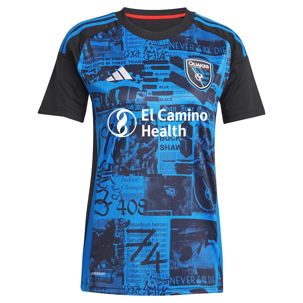 Cristian Arango San Jose Earthquakes adidas Women's 2025 Headliner Replica Player Jersey