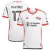 Josef Martinez San Jose Earthquakes adidas 2025 Headliner Authentic Player Jersey - White - Front View