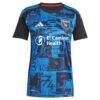 Josef Martinez San Jose Earthquakes adidas Women's 2025 Headliner Replica Player Jersey - Black - Side View