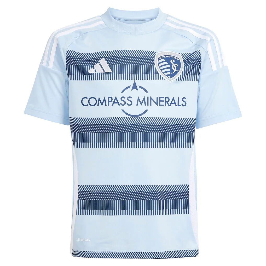 Daniel Salloi Sporting Kansas City adidas Youth 2025 One KC Replica Player Jersey - Light Blue