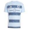 Jake Davis Sporting Kansas City adidas 2025 One KC Replica Player Jersey - - Side View