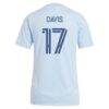 Jake Davis Sporting Kansas City adidas Women's 2025 One KC Replica Player Jersey - - Detail View