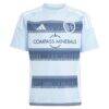 Erik Thommy Sporting Kansas City adidas Youth 2025 One KC Replica Player Jersey - - Side View