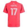 Marcel Hartel St. Louis City SC adidas Youth 2025 Forever CITY Red Replica Player Jersey - Red - Detail View
