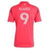 João Klauss St. Louis City SC adidas 2025 Forever CITY Red Replica Player Jersey - Red - Detail View