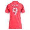 João Klauss St. Louis City SC adidas Women's 2025 Forever CITY Red Replica Player Jersey - Red - Detail View