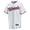CJ Abrams Washington Nationals Nike Home Replica Jersey - White - Alt2