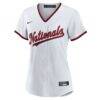 Dylan Crews Washington Nationals Nike Women's Home Replica Jersey - White - Side View
