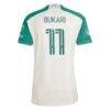 Austin FC adidas 2024 The Armadillo Kit Authentic Player Jersey - Tan - Detail View
