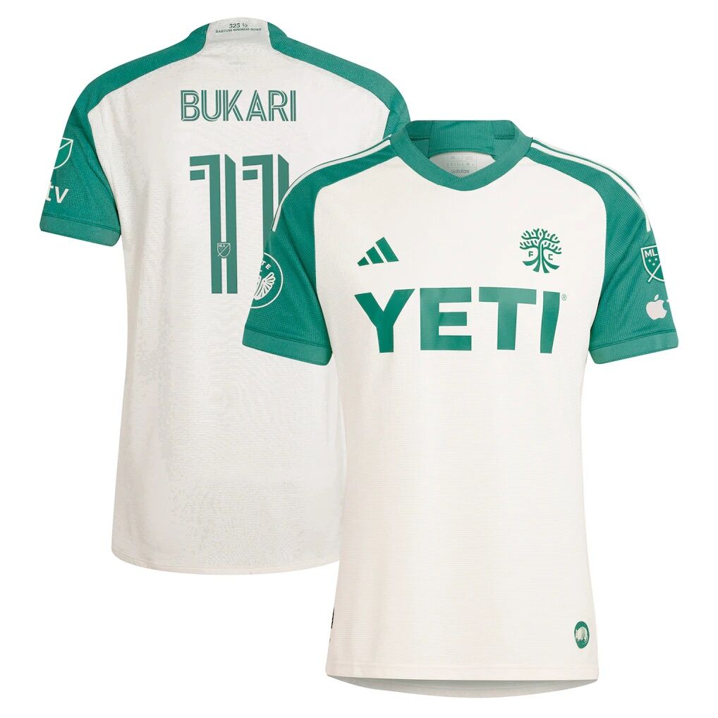 Austin FC adidas 2024 The Armadillo Kit Authentic Player Jersey – Tan