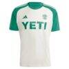 Brandon Vazquez Austin FC adidas 2024 The Armadillo Kit Replica Player Jersey - Tan - Side View