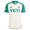 Daniel Pereira Austin FC adidas 2024 The Armadillo Kit Authentic Player Jersey - Tan - Side View