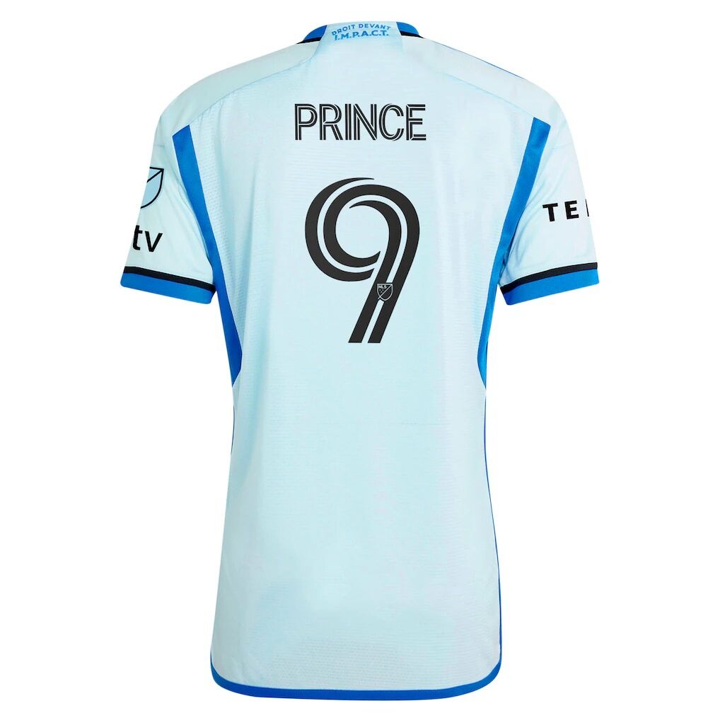 Prince Owusu CF Montreal adidas 2024 Montréal Original Authentic Player Jersey – Light Blue