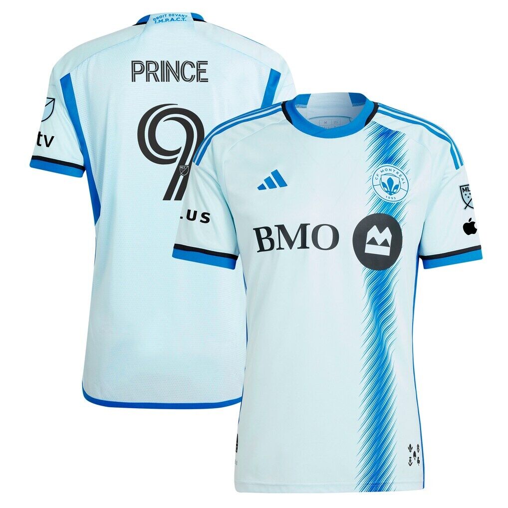 Prince Owusu CF Montreal adidas 2024 Montréal Original Authentic Player Jersey – Light Blue