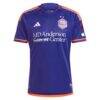 Artur Houston Dynamo FC adidas 2024 Still Holdin' Authentic Player Jersey - Purple - Side View