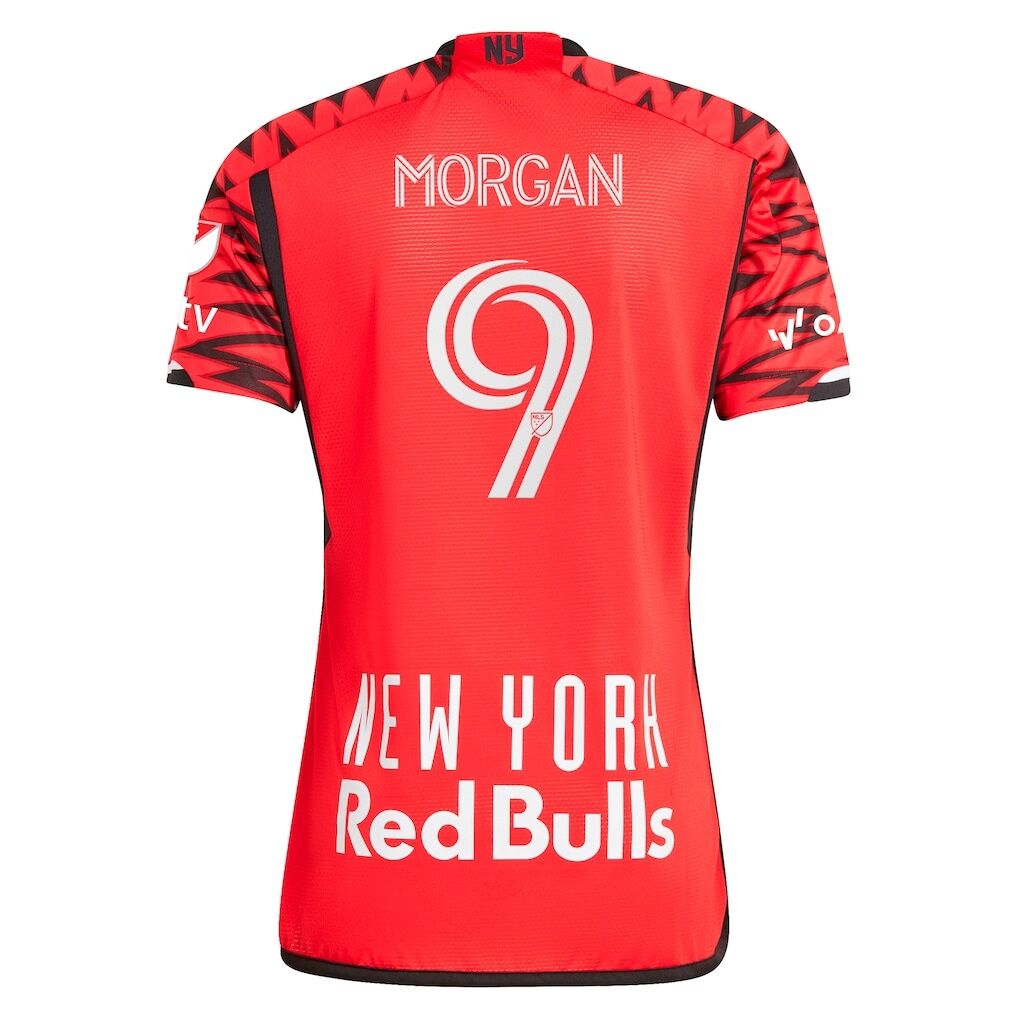 Lewis Morgan New York Red Bulls adidas 2024 Legacy Authentic Player Jersey