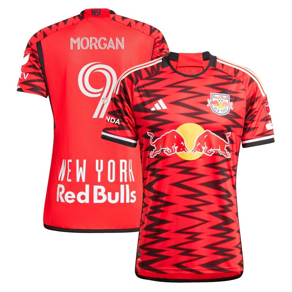 Lewis Morgan New York Red Bulls adidas 2024 Legacy Authentic Player Jersey